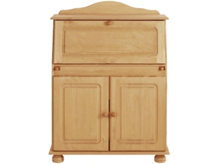 Realrooms Chester 33" Desk With Storage Cabinet