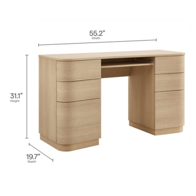 Modway Mirae 55" Home Office Desk, , large