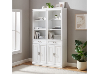 Crosley Furniture Stanton 2-Piece Storage Bookcase Set