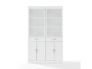 Crosley Furniture Stanton 2-Piece Storage Bookcase Set