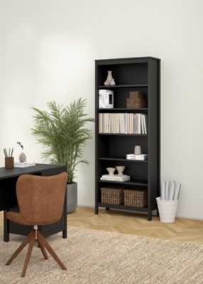 Madrid Adjustable 6 Shelf Home Office Bookcase, , rollover