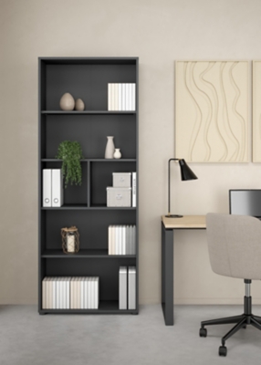 Sign Adjustable 6 Shelf Home Office Bookcase, , rollover