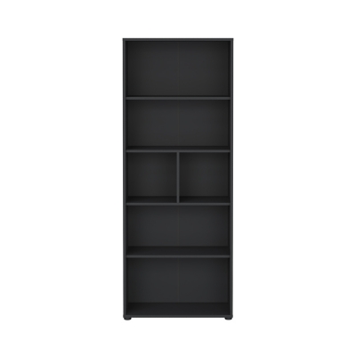 Sign Adjustable 6 Shelf Home Office Bookcase, , large