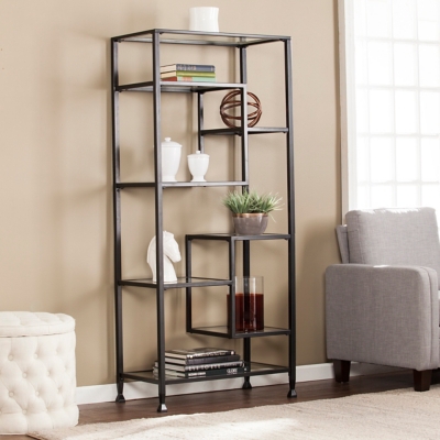 Southern Enterprises Megda Asymmetrical Etagere, , rollover