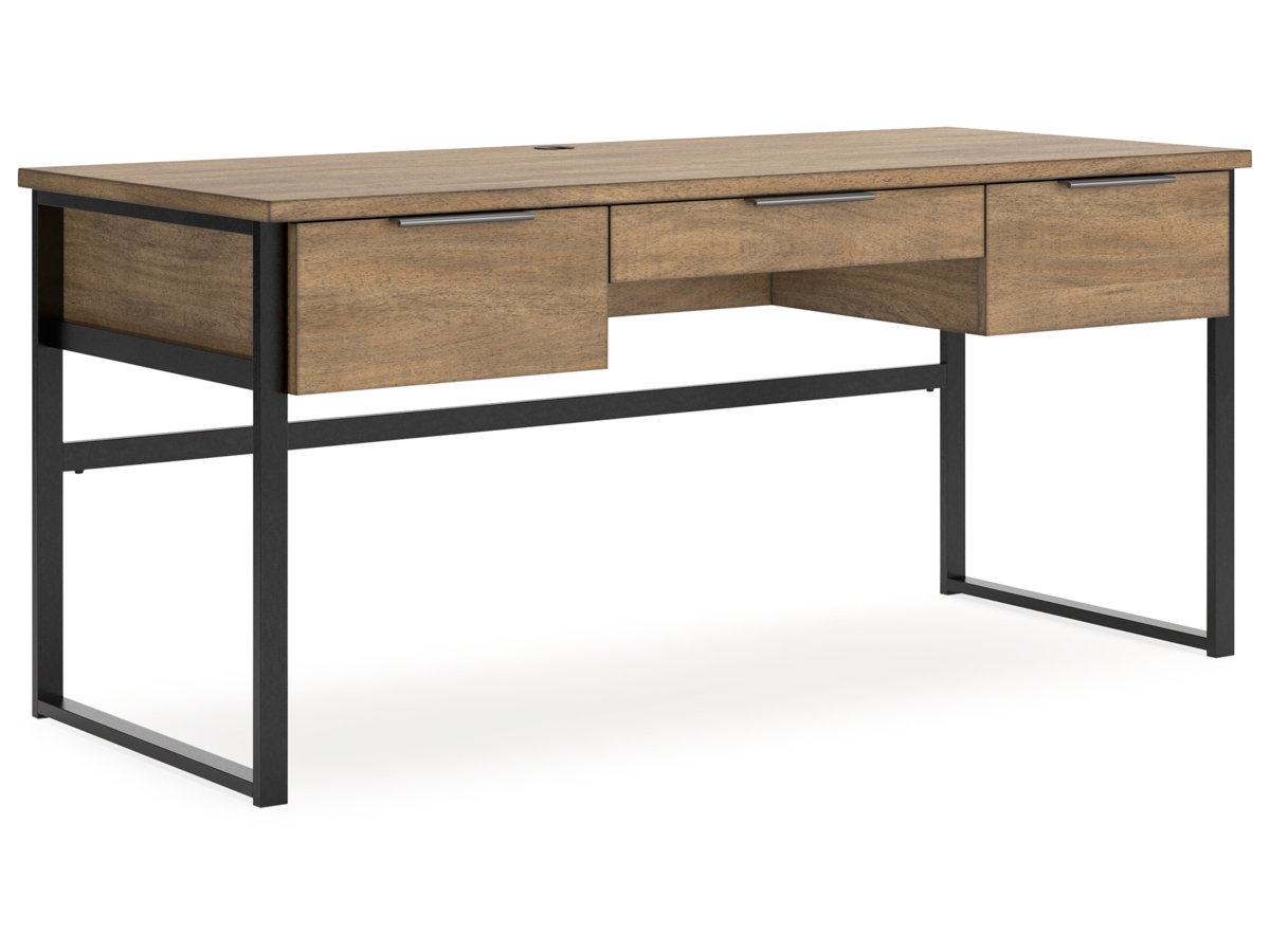 Montia Home Office Desk with Chair and Storage | Ashley