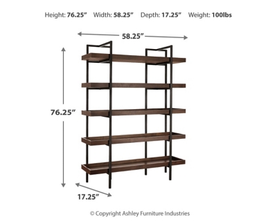 Starmore 76" Bookcase, , large