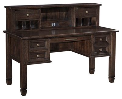 Townser Home Office Desk With Hutch Ashley Furniture Homestore
