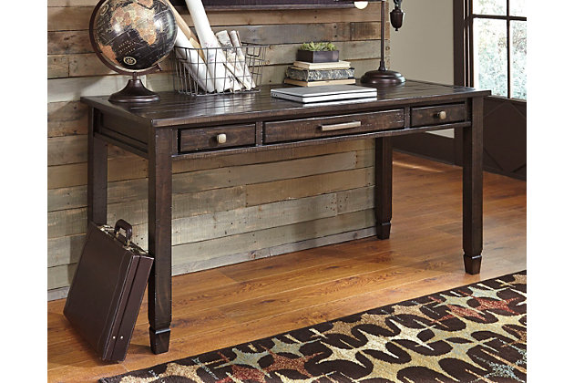 townser 60" home office desk | ashley furniture homestore