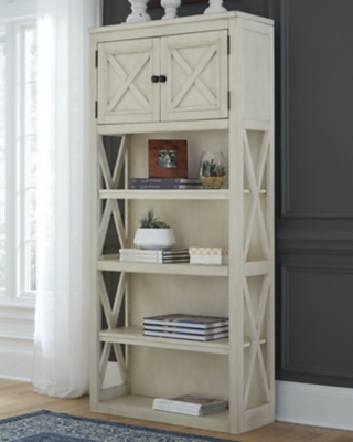 Blaire 75 Triple Tall Bookcase with Drawers