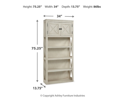 Bolanburg 75" Bookcase, , large