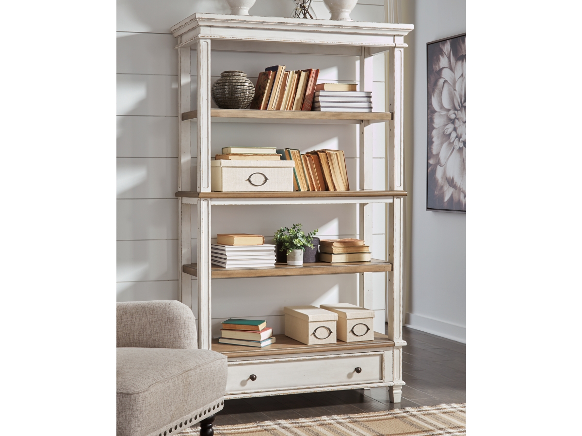 Ashley realyn bookcase discount