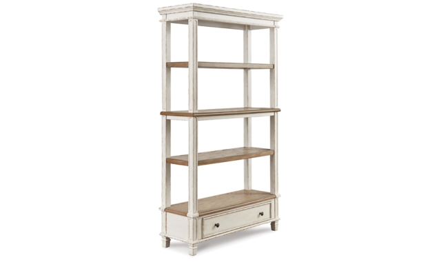 Realyn 75" Bookcase with 3 Shelves