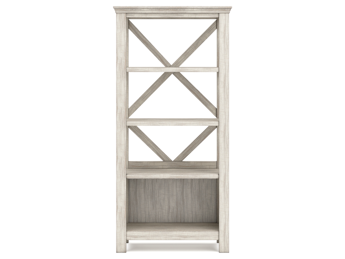Carynhurst Bookcase - Whitewash