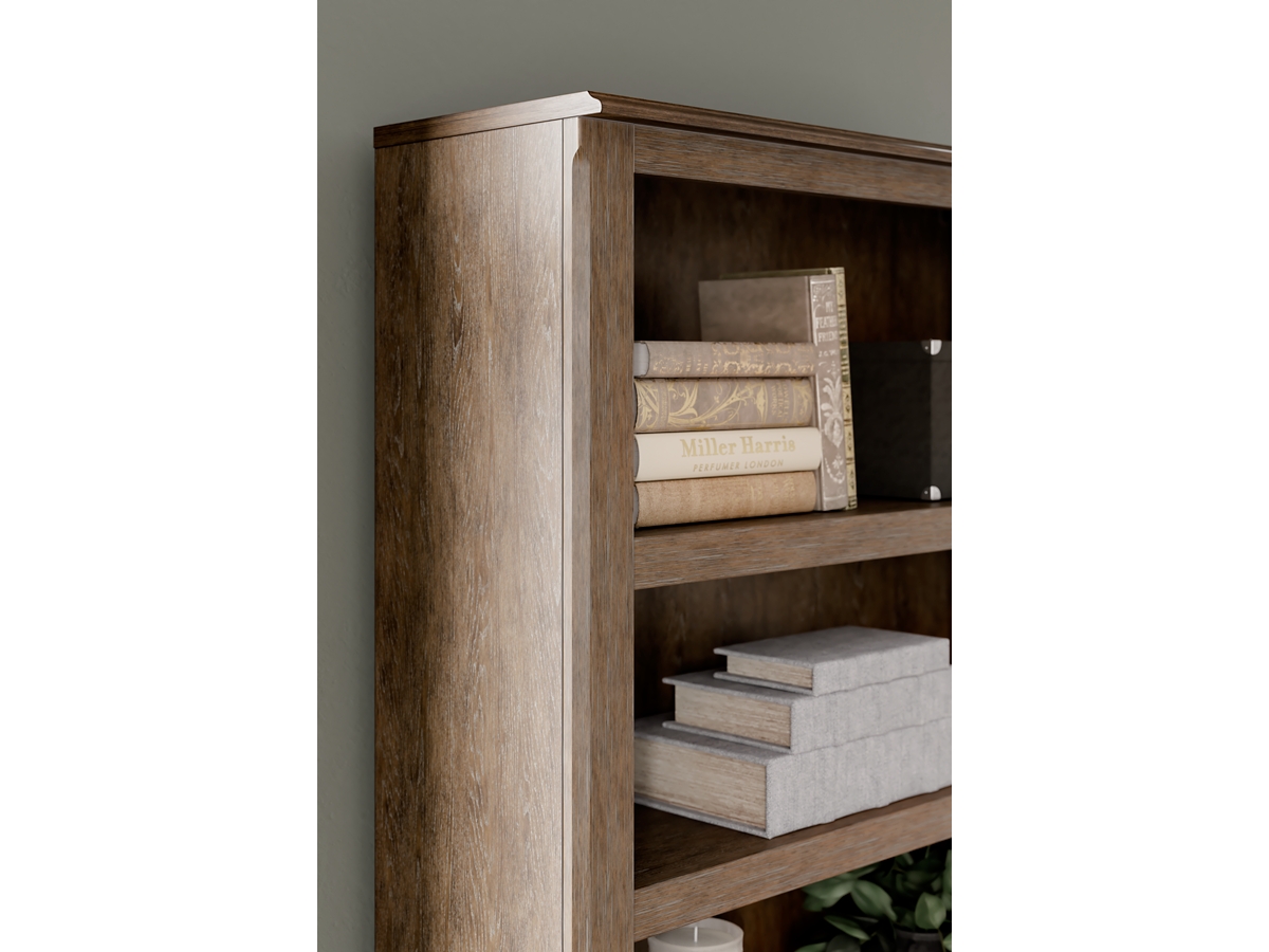 Janismore 6-Piece Bookcase Wall Unit with Desk
