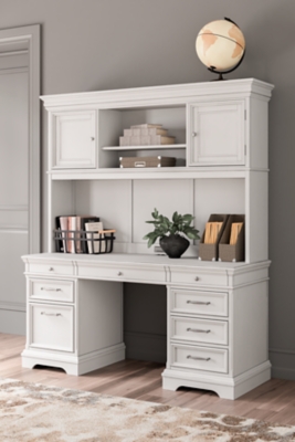 Ashley furniture deals desk with hutch