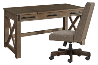 Aldwin Home Office Desk with Chair, , large