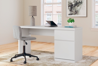 Rustic Craft Desk with 2 Drawers and Doors