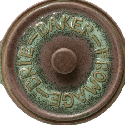 Creative Co-Op Brie Bakers with Lids & Wood Spreaders - Thumbnail 2