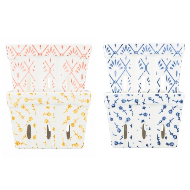 Creative Co-Op Berry Baskets (Set of 4) 