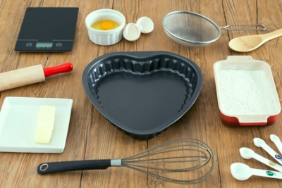 Home Accents Heart-Shaped Cake Pan, , rollover