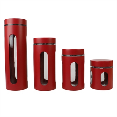 Home Accents Essence Collection 4 Piece Canister Set | Ashley