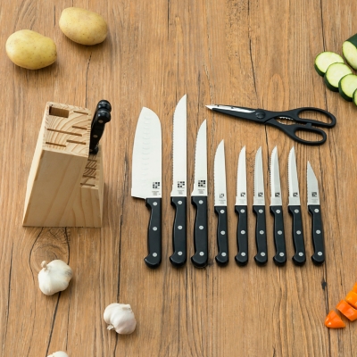 Home Accents 13 Piece Knife Set with Block