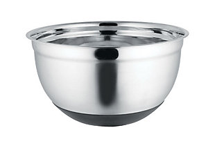 Home Accents Stainless Steel Mixing Bowl with Anti-Skid Base, , large