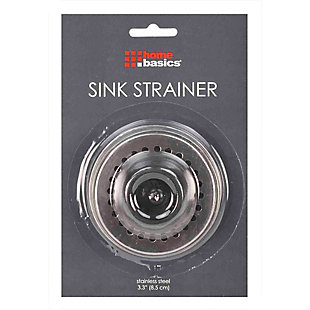 Home Basics Stainless Steel Sink Strainer, , rollover