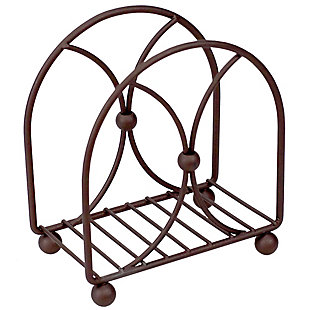 Home Basics Arbor Collection Napkin Holder, Oil Rubbed Bronze, , large