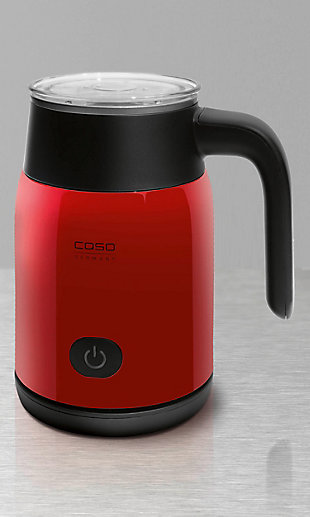 Caso Design Crema Magic Electric Milk Frother, Red, rollover