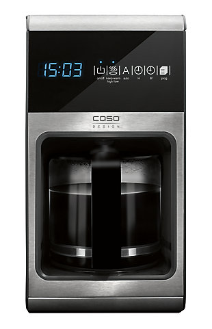 Caso Design 10-Cup Coffee Maker and Fomini Milk-Frother, , rollover