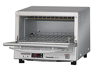 Panasonic FlashXpress Toaster Oven, Black/Silver, rollover