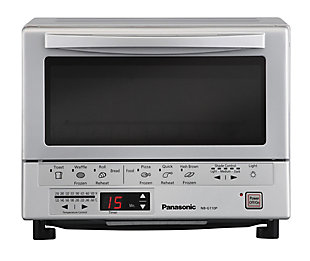 Panasonic FlashXpress Toaster Oven, Black/Silver, large