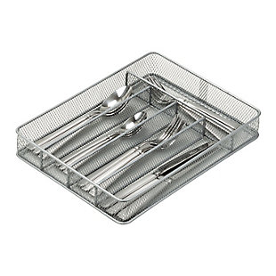Honey-Can-Do Mesh Cutlery Tray Small, , large