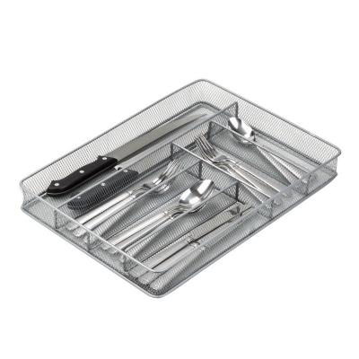 Honey-Can-Do Mesh Cutlery Tray Large, , large