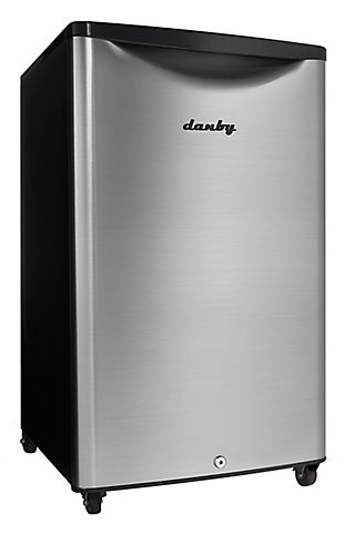Danby Outdoor 4.4-Cu. Ft. Compact All-Refrigerator with Spotless Steel Door, , large