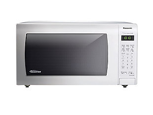 Panasonic 1.6 Cu. Ft. 1250W Genius Sensor Countertop Microwave Oven with Inverter Technology, White, , large