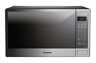 Panasonic Genius Sensor 1.3-Cu. Ft. 1100W Countertop Microwave Oven in Stainless Steel, , large