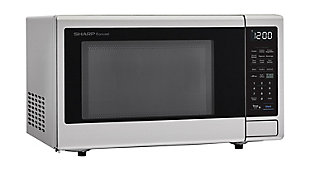 Sharp 1.4-Cu. Ft. Countertop Microwave with Alexa-Enabled Controls, Stainless Steel, , rollover