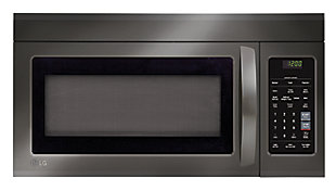 LG 1.8-Cu. Ft. Over-the-Range Microwave with EasyClean, Black Stainless Steel, , large