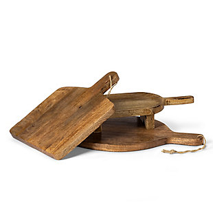 The Gerson Company Mango Wood Serving Boards (set Of 3), , large