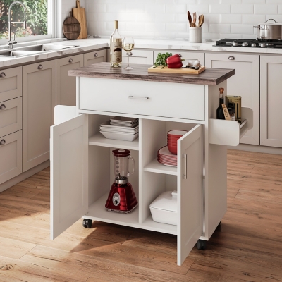 Techni Home Kitchen Island, , rollover