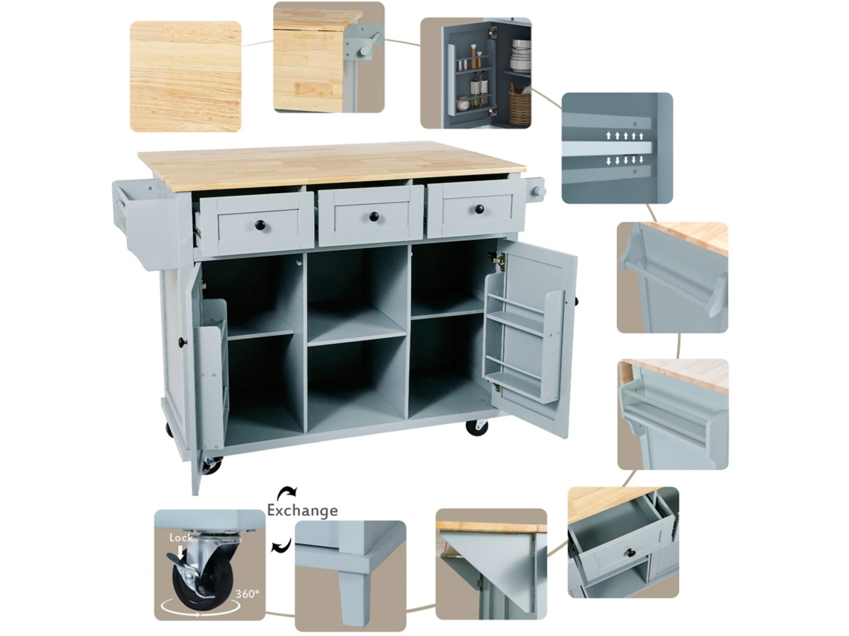 Dovelina Zenyra Kitchen Island | Ashley