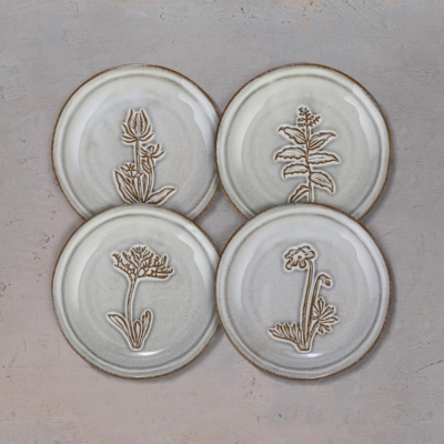 Storied Home Reactive Glaze Stoneware Dish (Set of 12), , rollover