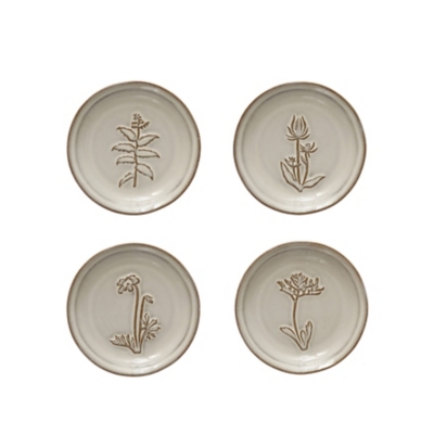 Storied Home Reactive Glaze Stoneware Dish (Set of 12), , large