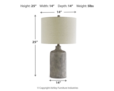 Linus Table Lamp, , large