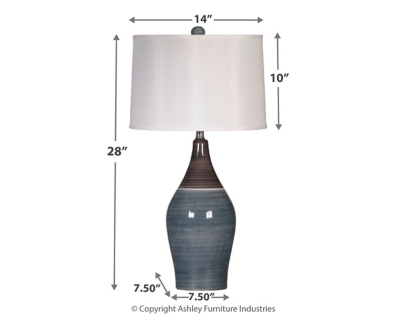 Niobe Table Lamp (Set of 2), , large