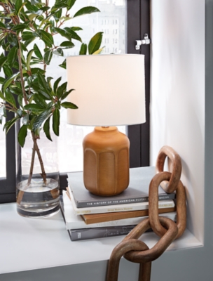 Gierburg Table Lamp, Ochre, rollover
