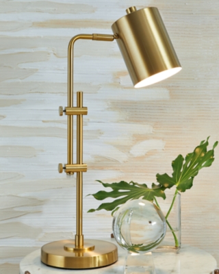Baronvale Desk Lamp, Brass Finish, large