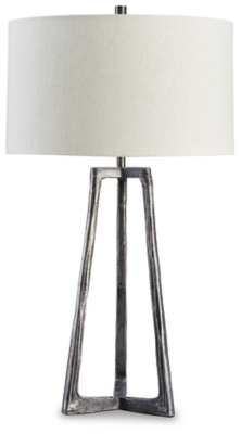 Ryandale Table Lamp, Antique Pewter Finish, large
